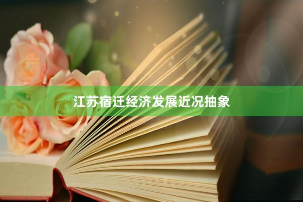 江苏宿迁经济发展近况抽象